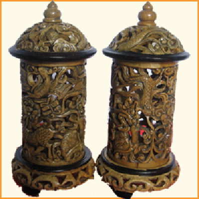 Ống đèn tròn tứ quý D9 cm