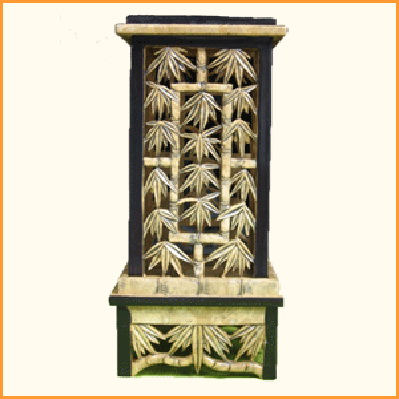 Ống đèn trúc vuông 8