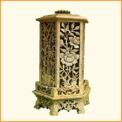 Ống đèn lục giác một mái tứ quý